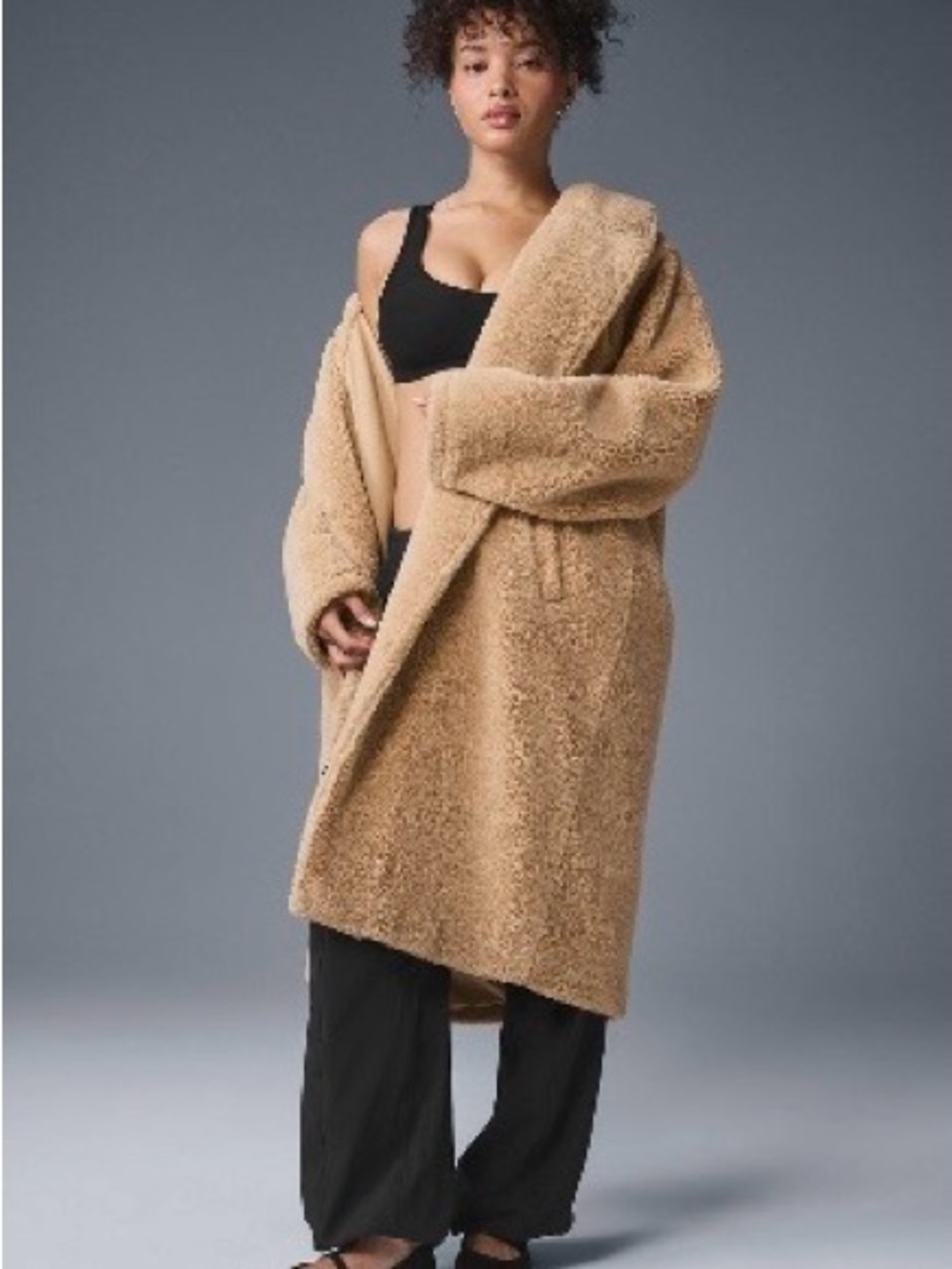 ALO Oversized Sherpa Trench